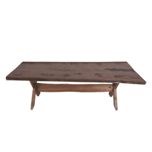 Mesa Prancha Única resinada Pés de X 2.5M - Image 3