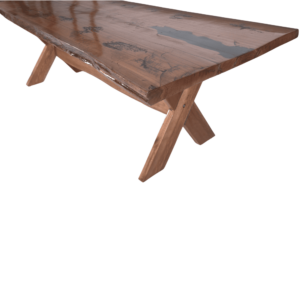 Mesa Prancha Única resinada Pés de X 2.5M - Image 5