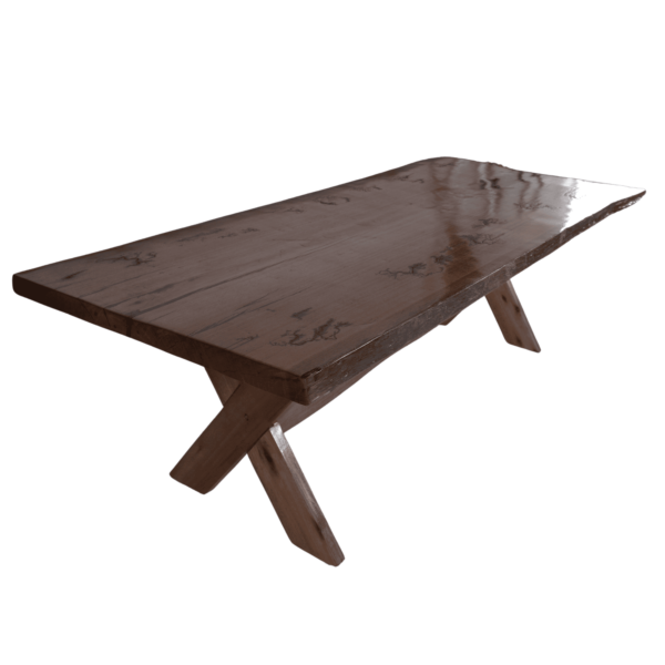Mesa Prancha Única resinada Pés de X(3)