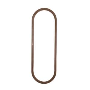 Moldura Oval Horizonte Em Peroba Rosa de Demolição - Image 1