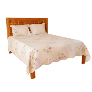 Cama Lagos Queen em Peroba Rosa - Image 1