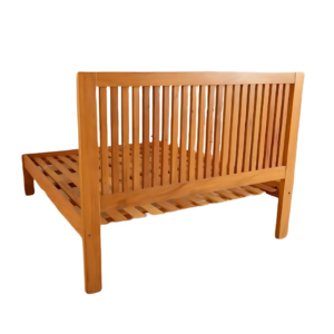 Cama Ripada Queen em Peroba Rosa - Image 2